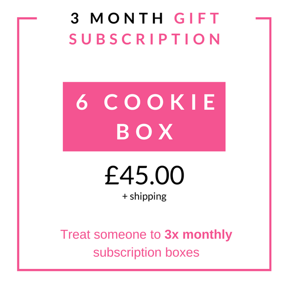 3 Month Cookie Subscription Box - The Bakehouse Cranfield