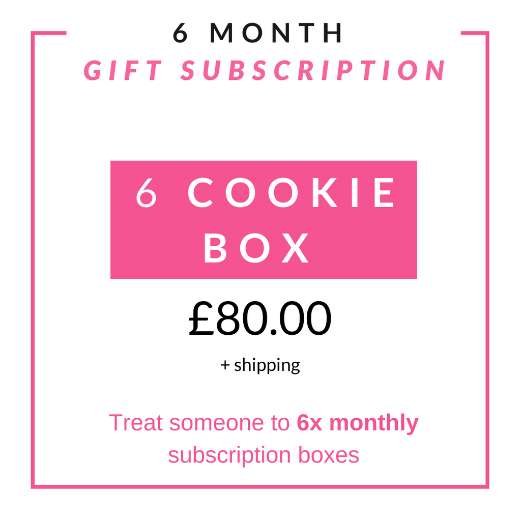 6 Month Cookie Subscription Box - The Bakehouse Cranfield